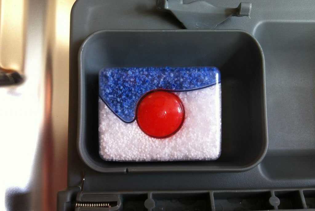 Не растворяется таблетка в посудомоечной машине  Marwex